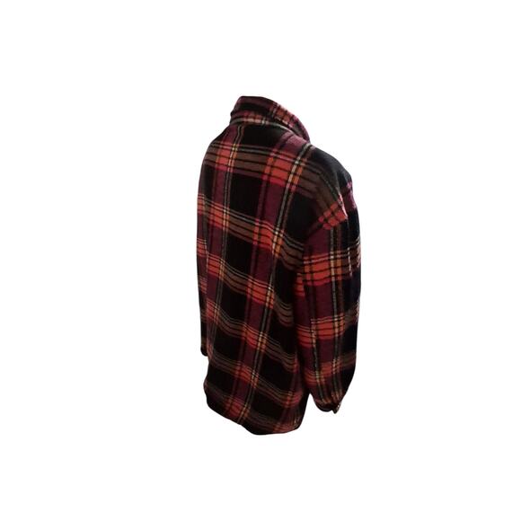 Members Mark Womens XXL Insulated Flannel Plaid Lumber Jack Cozycore Work Shaket - Picture 12 of 16